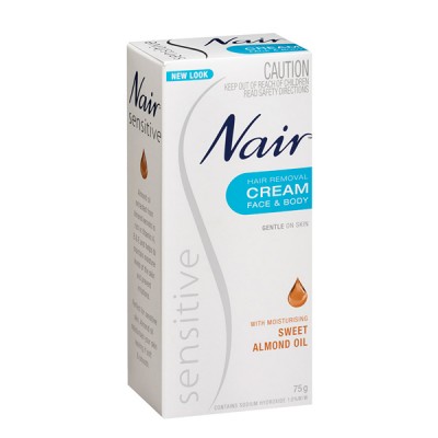 NAIR SHOWER CREAM 无痛温和不刺激身体脱毛膏 75G